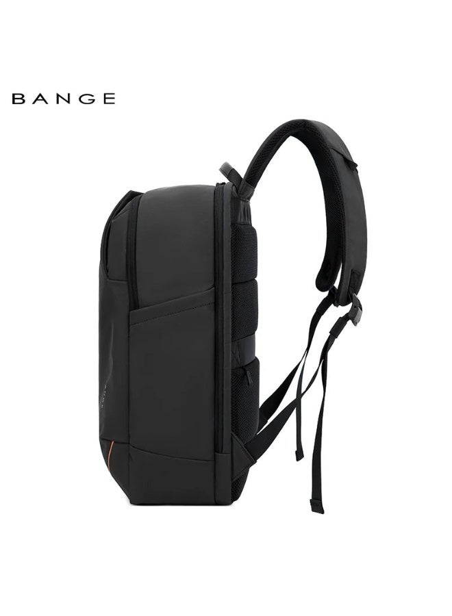 BANGE 8099 Black Hot Sell New Arrival Wholesale Soft Lightweight Waterproof Men Casual Laptop Backpack - Image 2